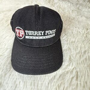 Torrey Pines Golf‎ Course Fitted Cap Black Mens L/XL Legendary Headwear Hat
